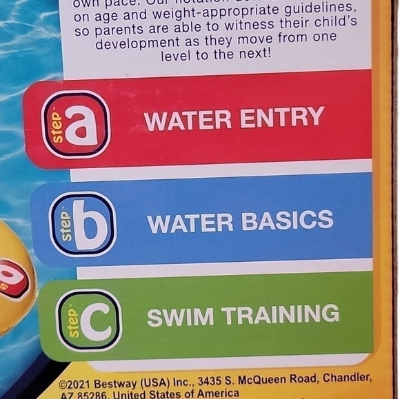 Float Swim Safe Double Ring Baby Seat ages 0-1 - Picture 7 of 7